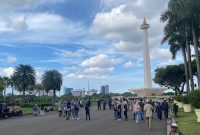 Pengunjung Monas (Dok. Ist)