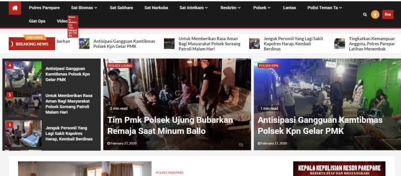 Temukan informasi dan layanan publik Polres Parepare secara online di https://polresparepare.com