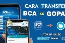 Cara Transfer BCA ke GoPay