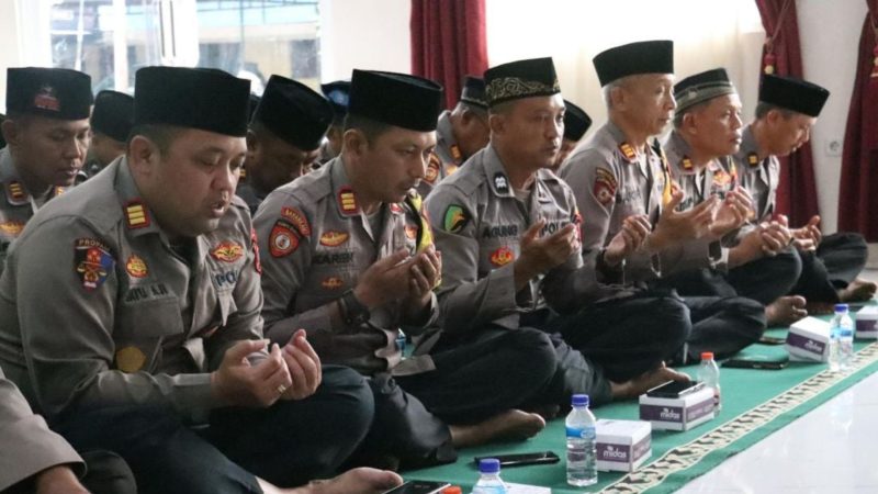 Polisi gelar doa bersama (Dok. Ist)