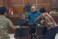 Suasana sidang Razman Nasution dan Hotman Paris (Dok. Ist)