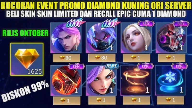 Event Diamond Kuning ML 2025